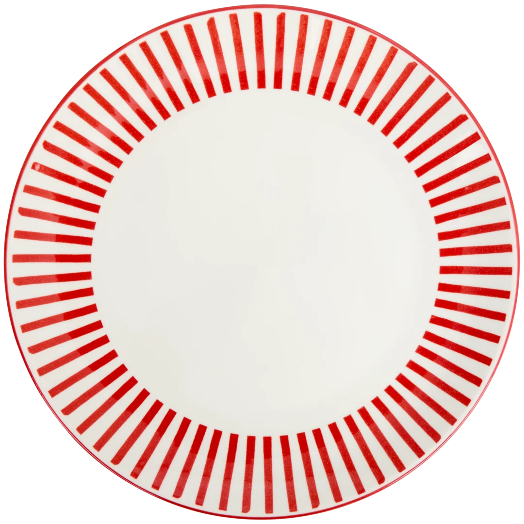 Piatto piano in porcellana