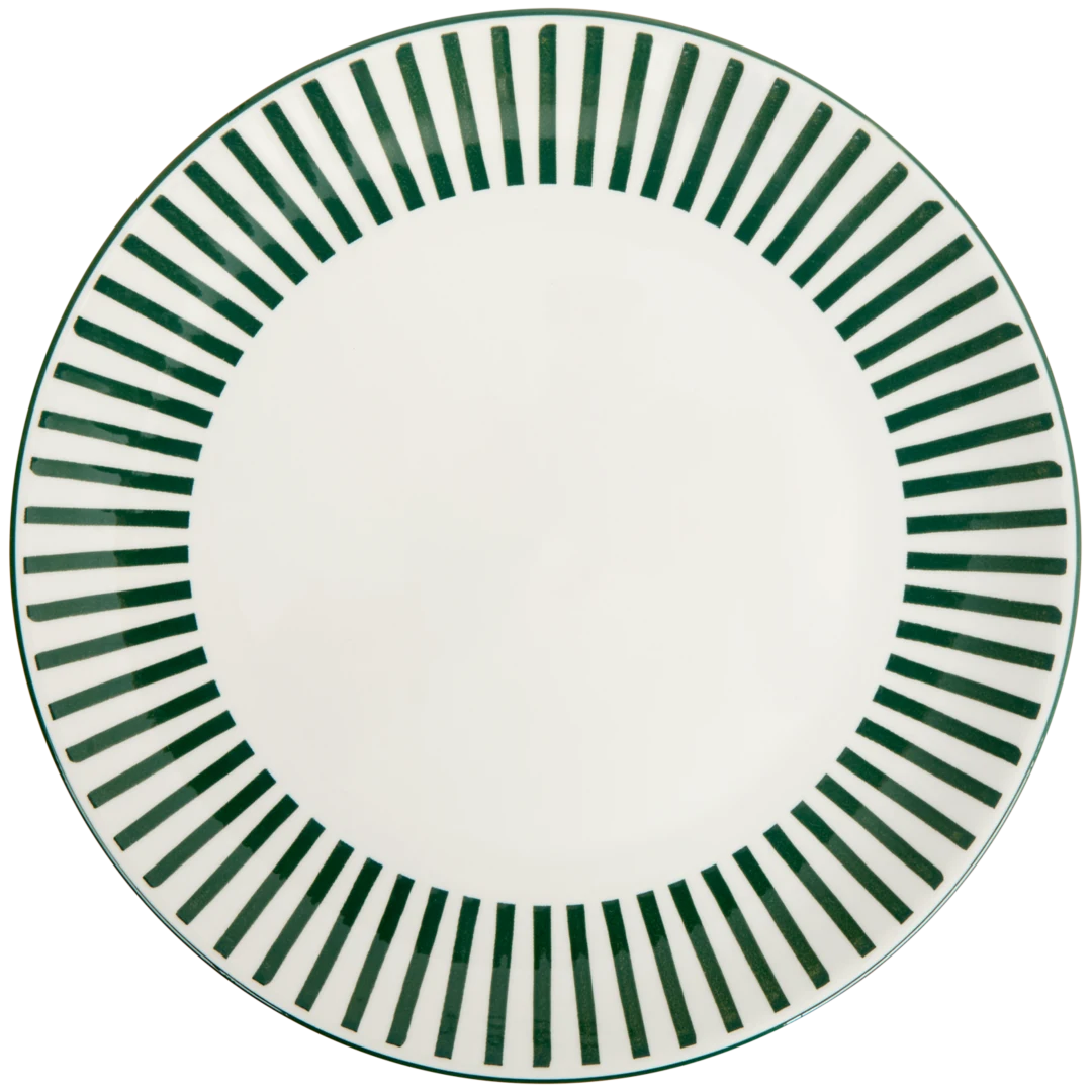 Piatto piano in porcellana