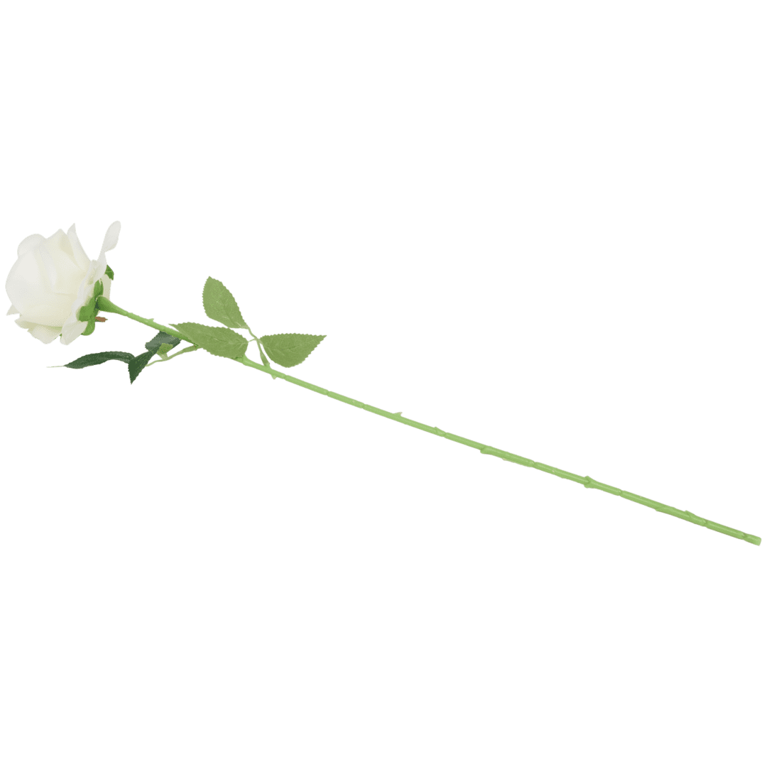 Kunstroos op steel 4