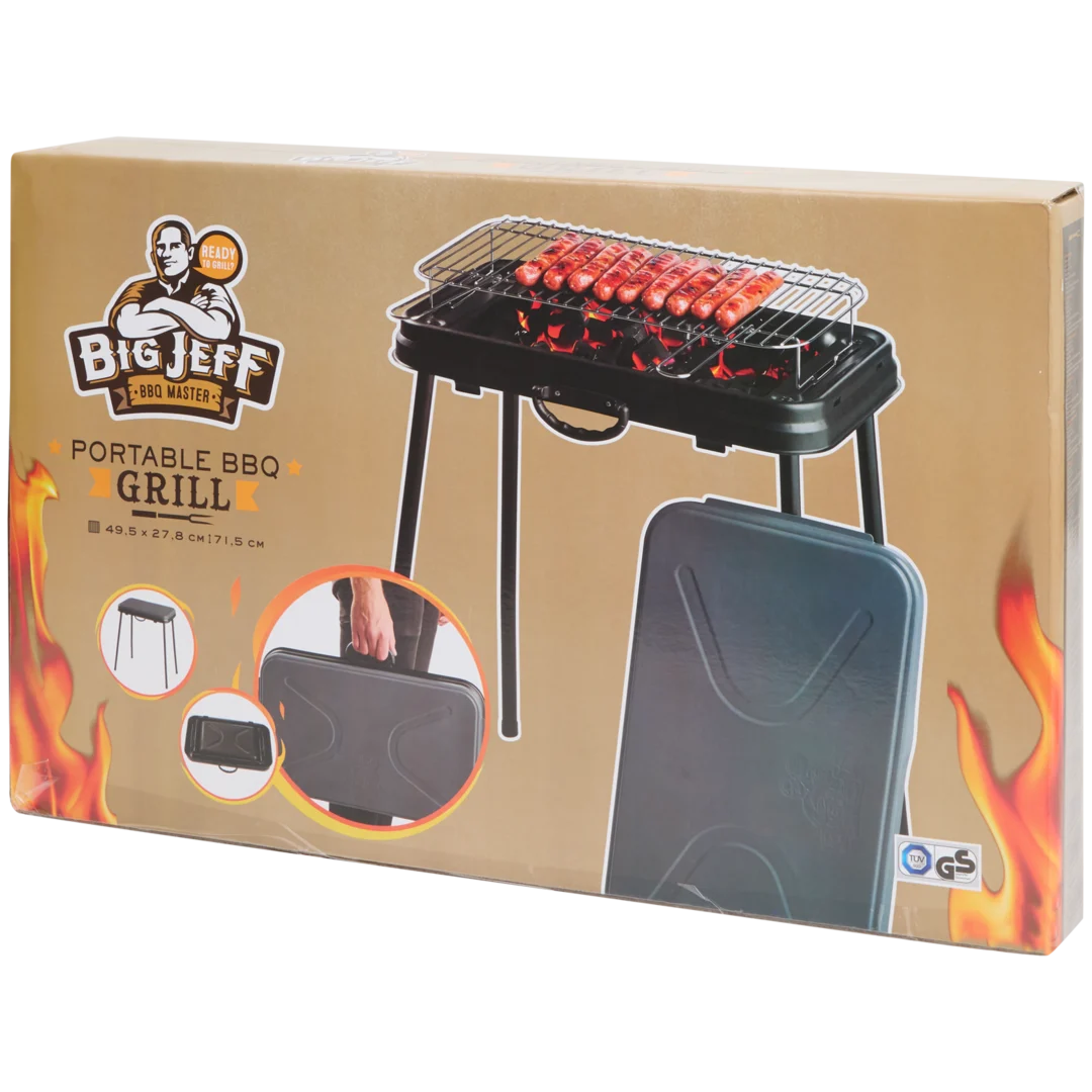 Big Jeff draagbare barbecue