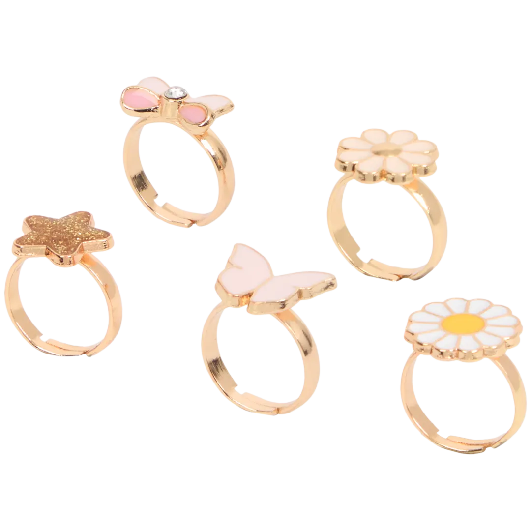 Set Di Gioielli Di Natale Per Bambine - Collana, Bracciale E Orecchini Con Babbo Natale E Alberello