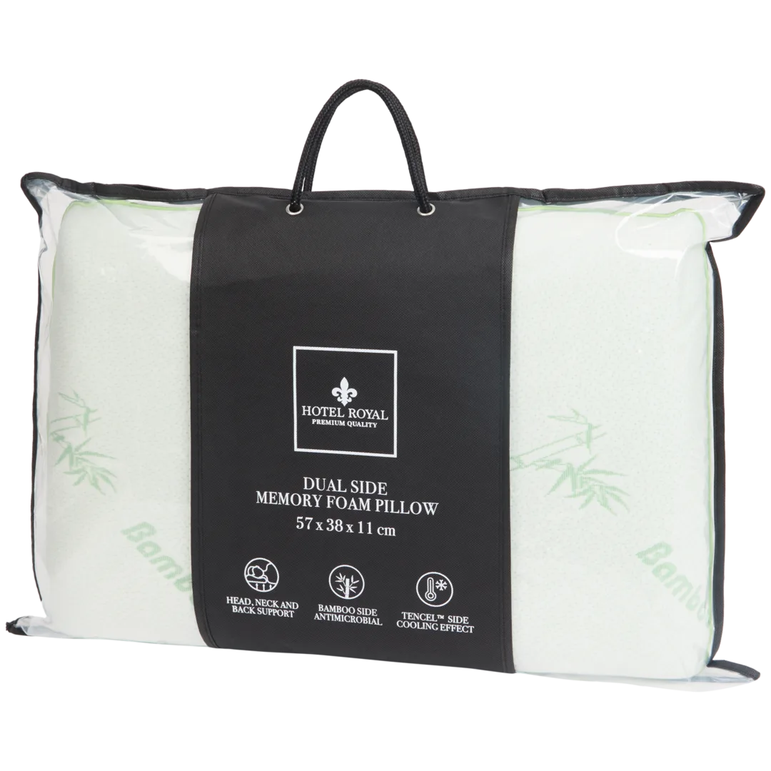 Hotel Royal Doppelseitiges Kissen mit Memory-Schaum