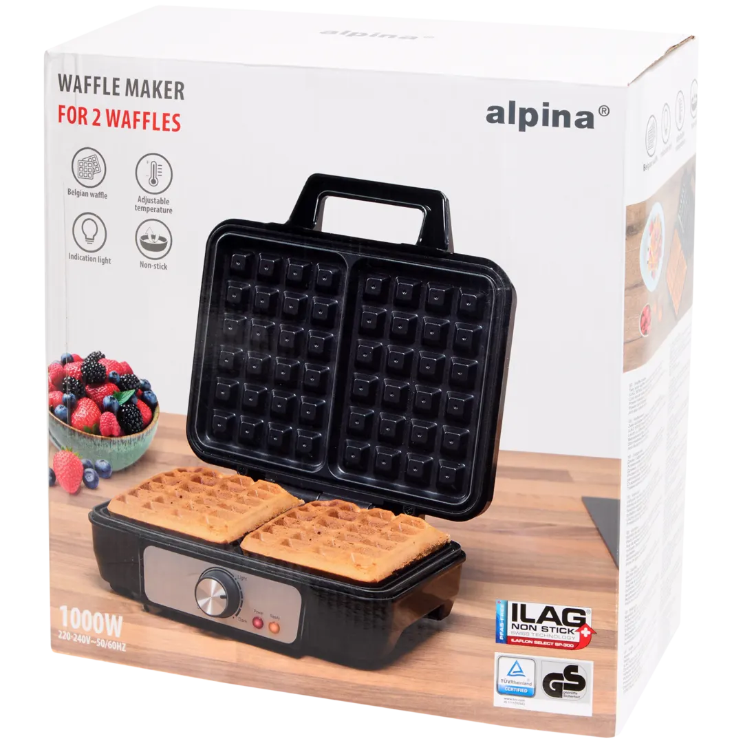 Alpina XL wafelijzer