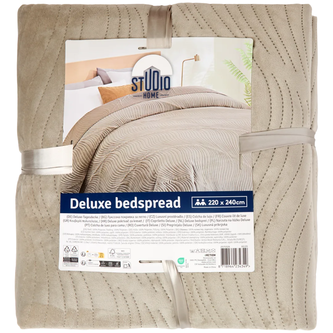 Studio Home Tagesdecke aus Samt
