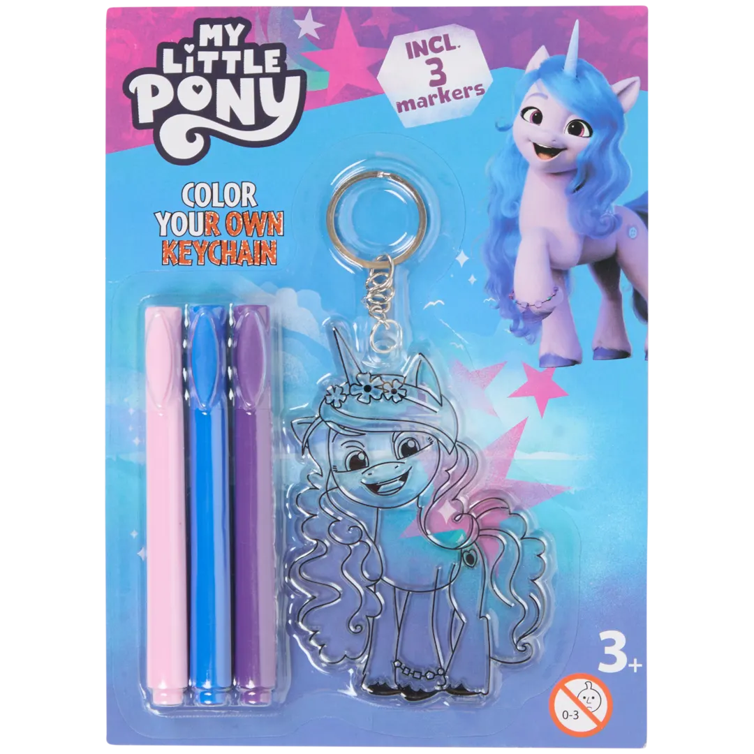Kleur je eigen sleutelhanger