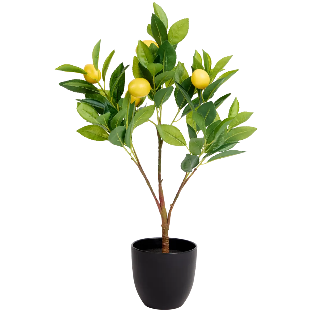 Citronnier artificiel en pot