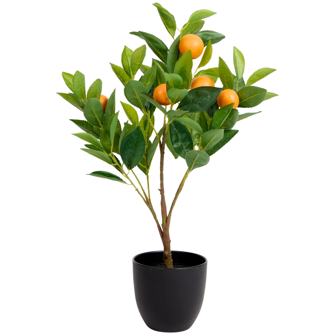 Citronnier artificiel en pot