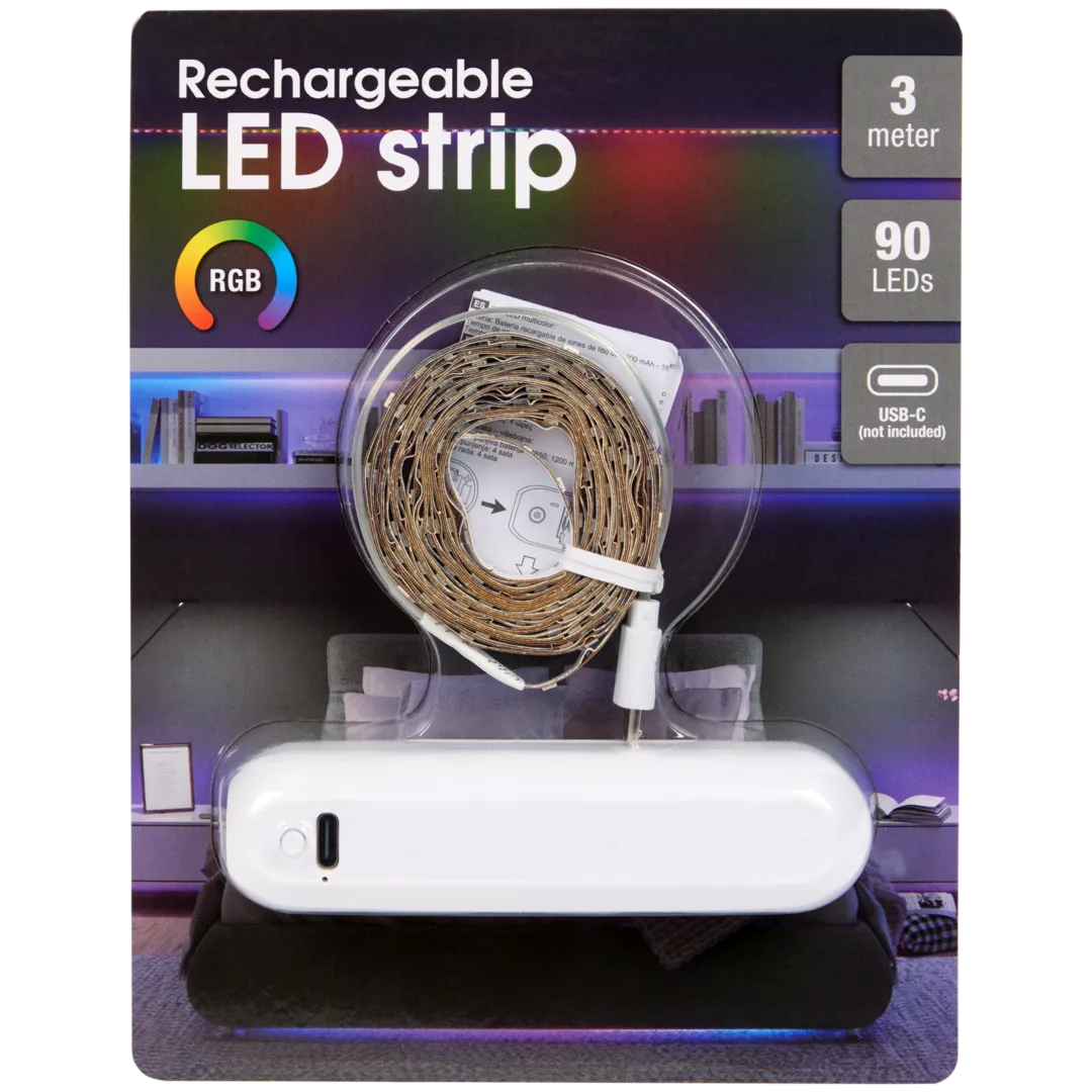 Oplaadbare ledstrip
