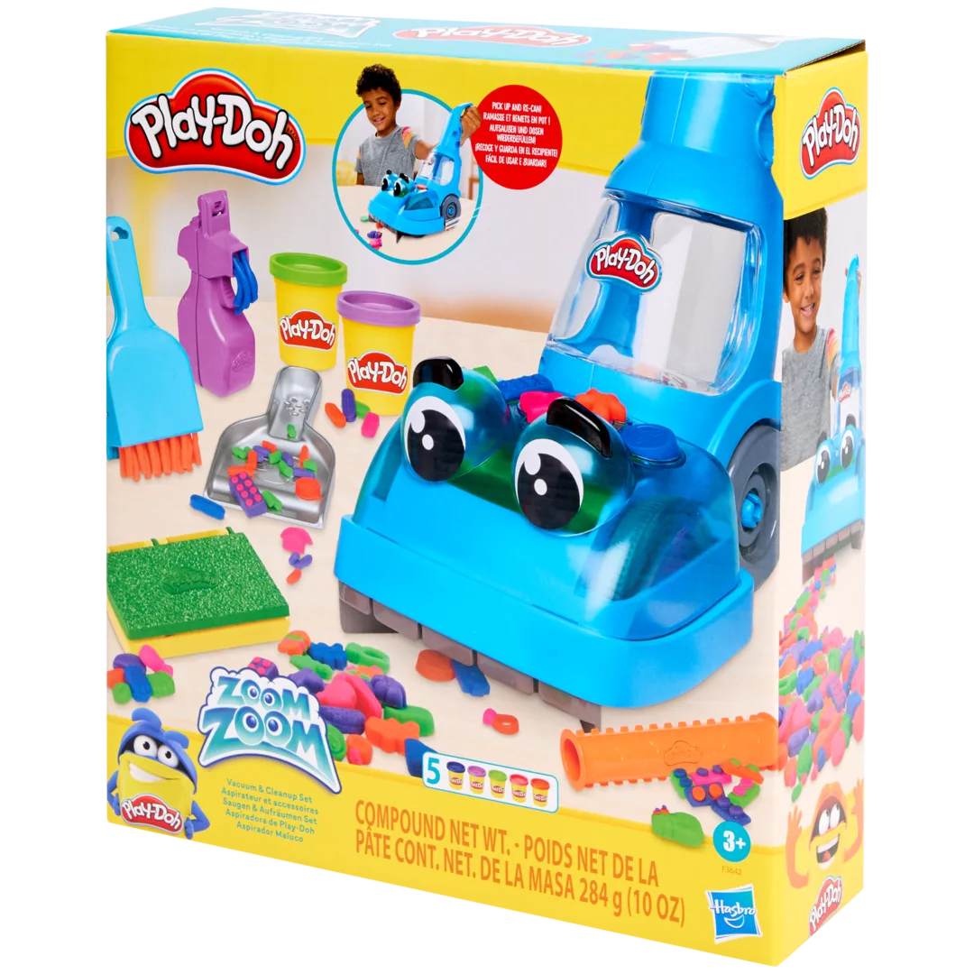 Kit pâte à modeler aspirateur Zoom Zoom Hasbro Play-Doh 2