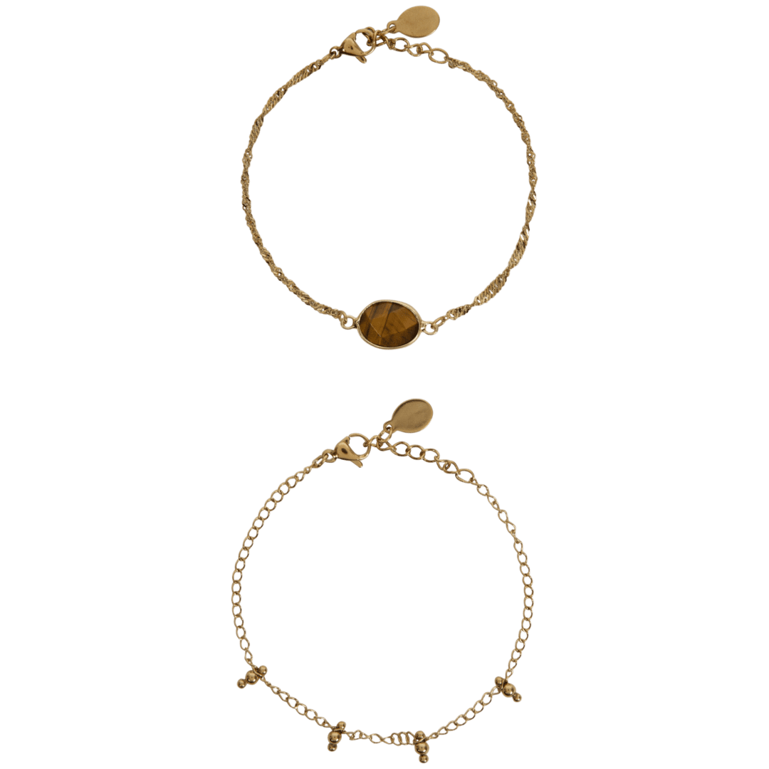 Pulseiras com pedras preciosas