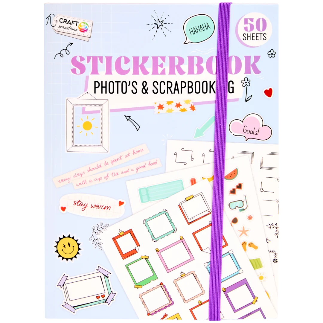 Carte cu autocolante Craft Sensations 3