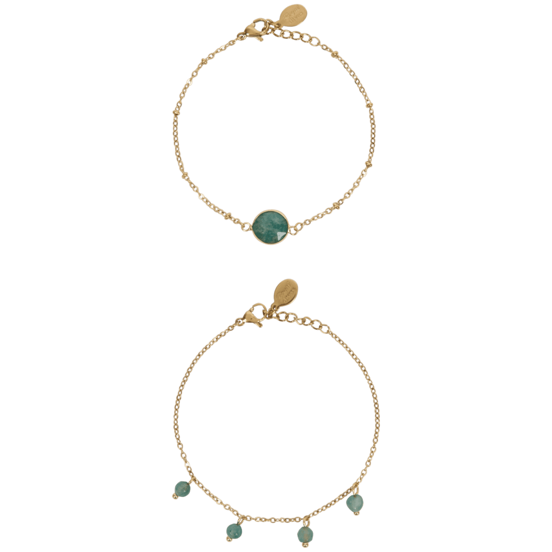Pulseiras com pedras preciosas