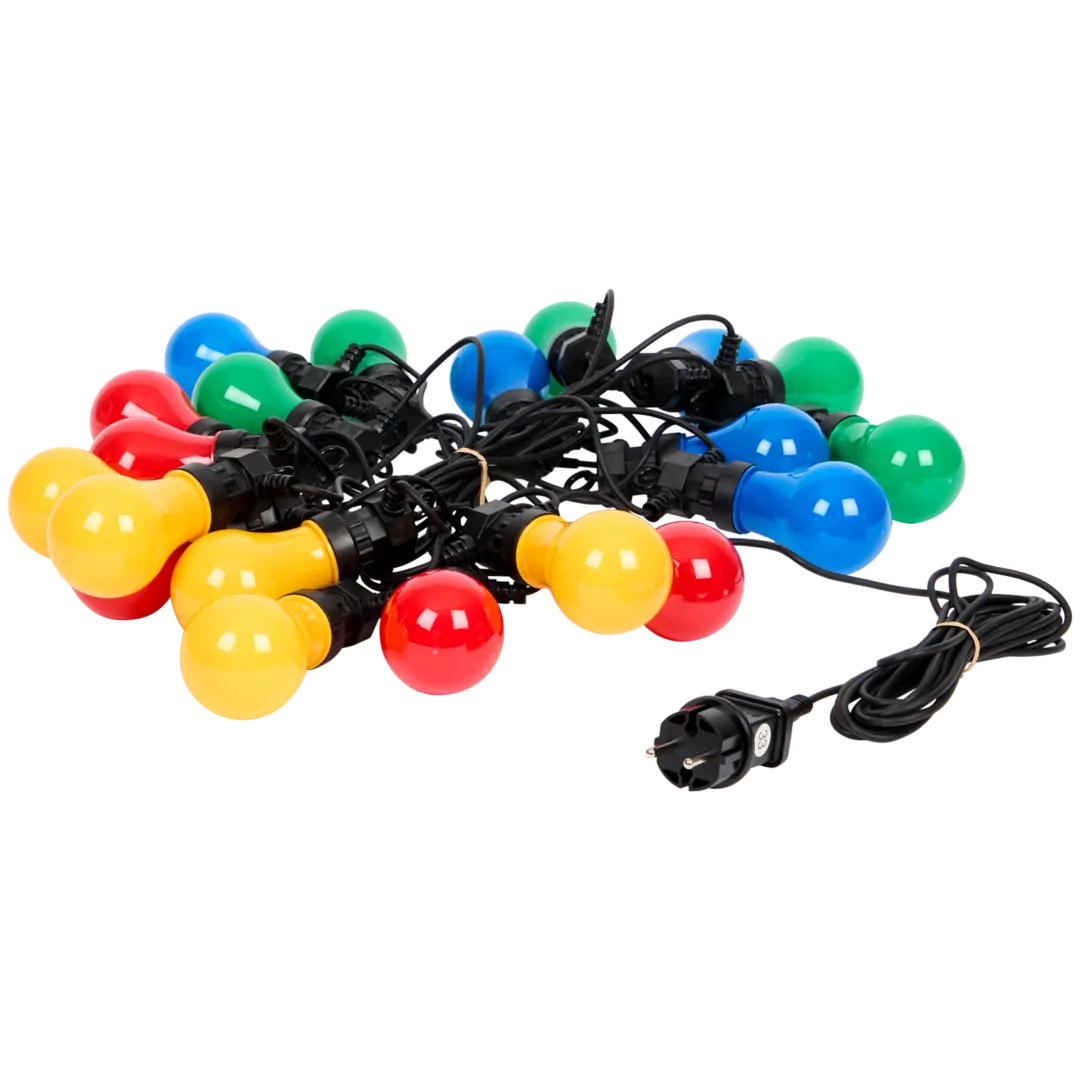 Světelný řetěz s žárovkami