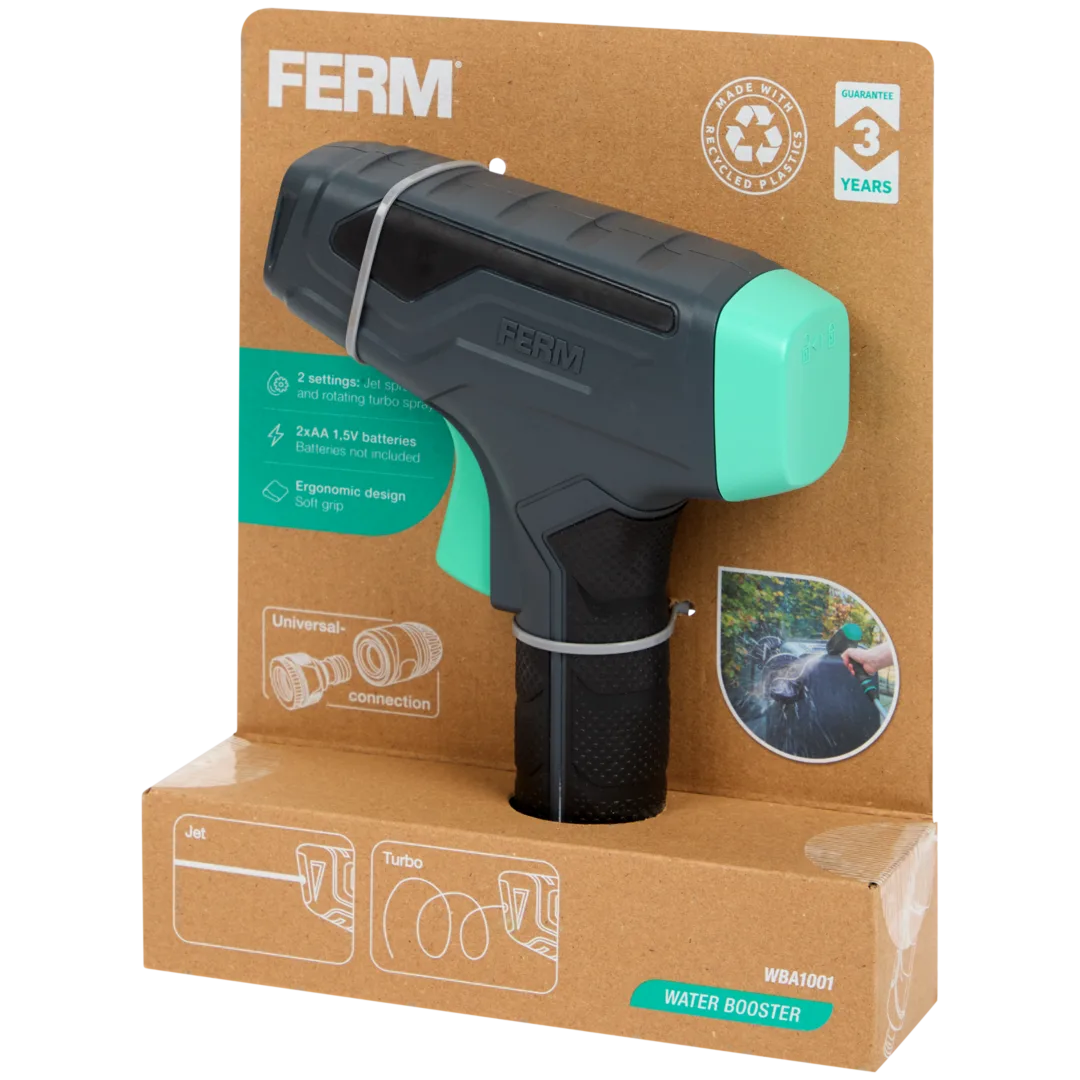 Pistola per tubo da giardino turbo FERM 3