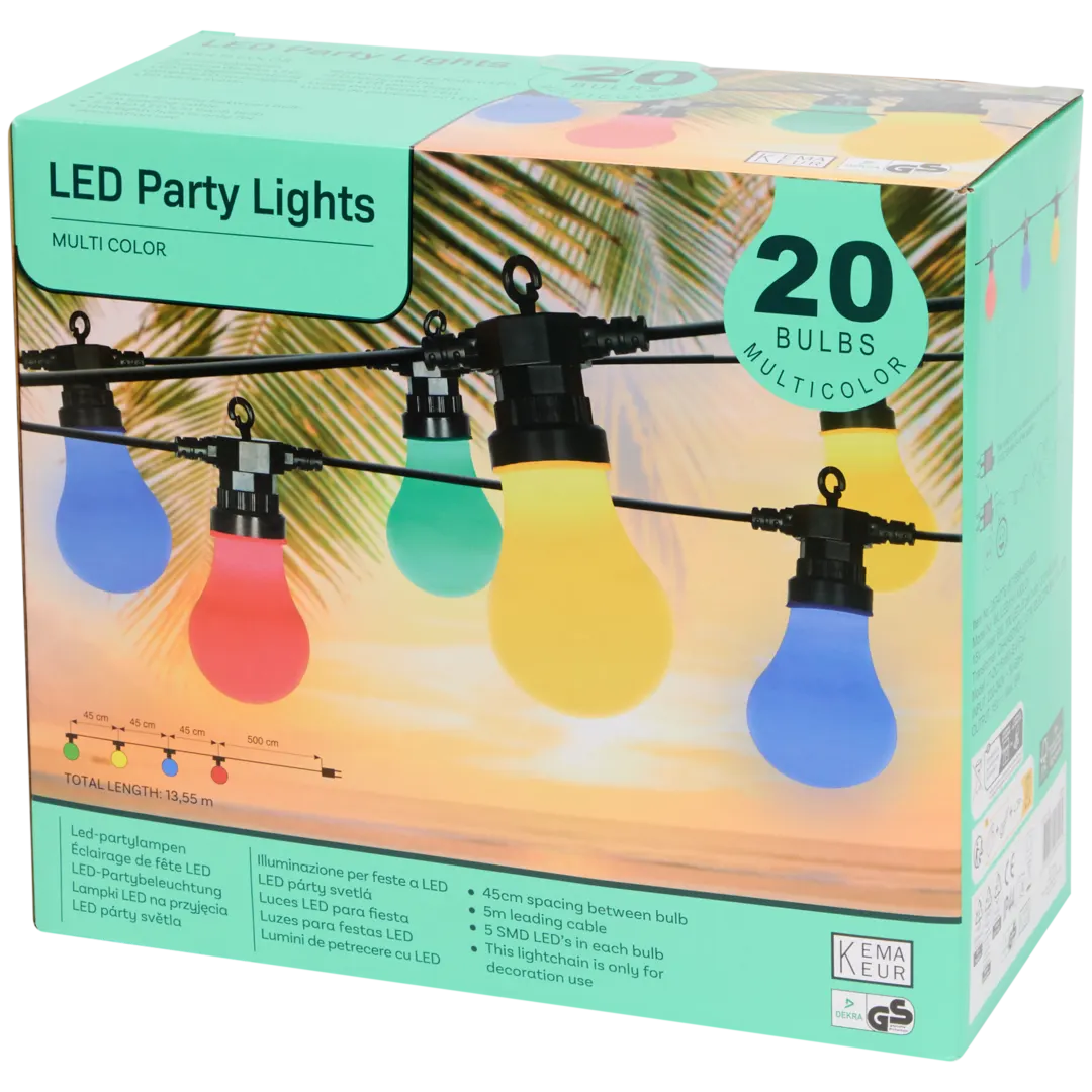 Světelný řetěz s žárovkami