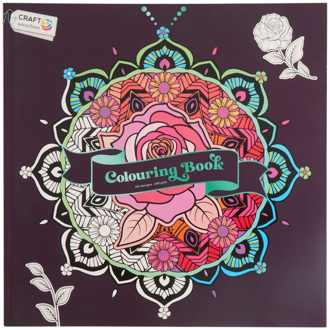 Kolorowanka z mandalami Craft Sensations 4