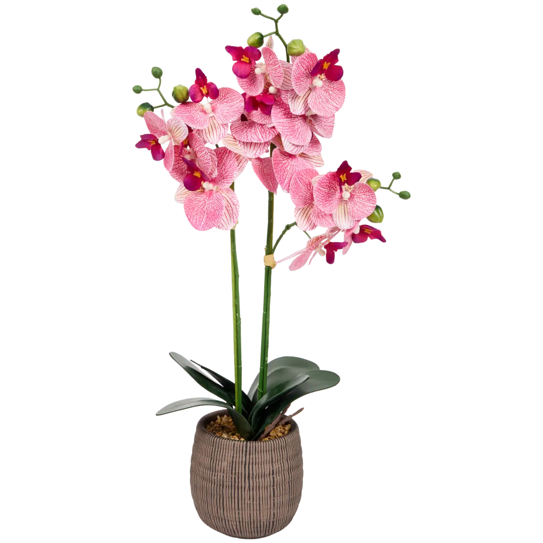Sztuczna orchidea w doniczce
