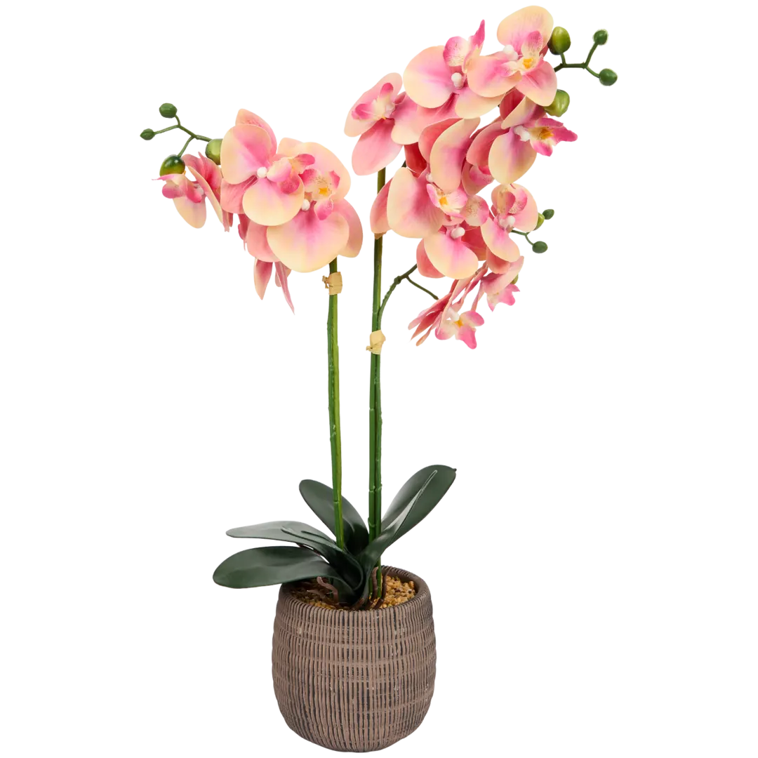 Sztuczna orchidea w doniczce