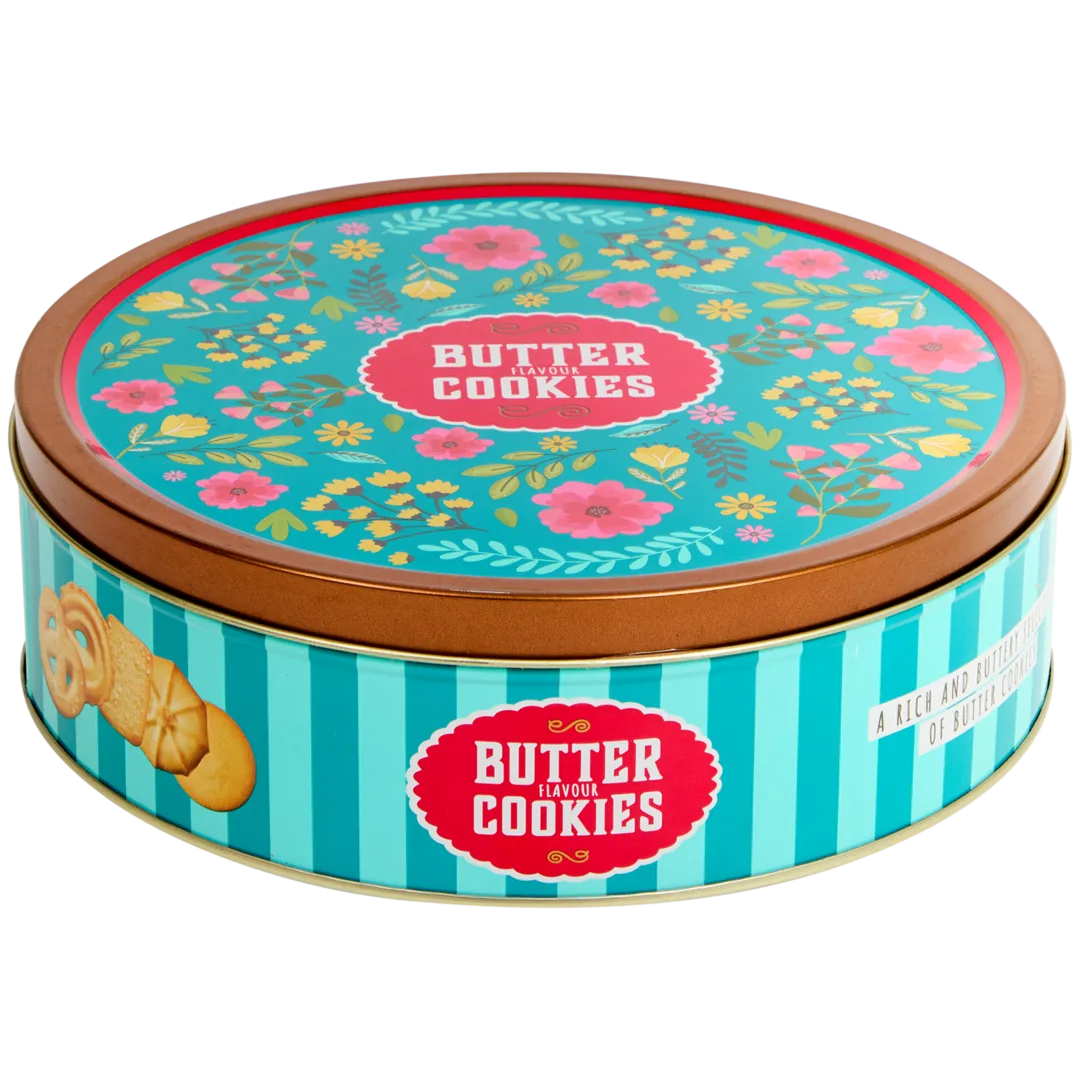 Sušenky v kulaté dóze 1