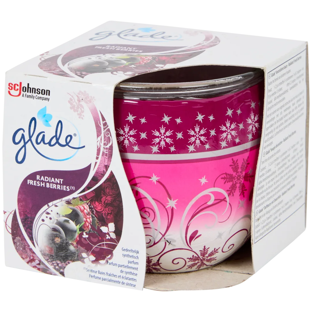 Glade Duftkerze Radiant Fresh Berries