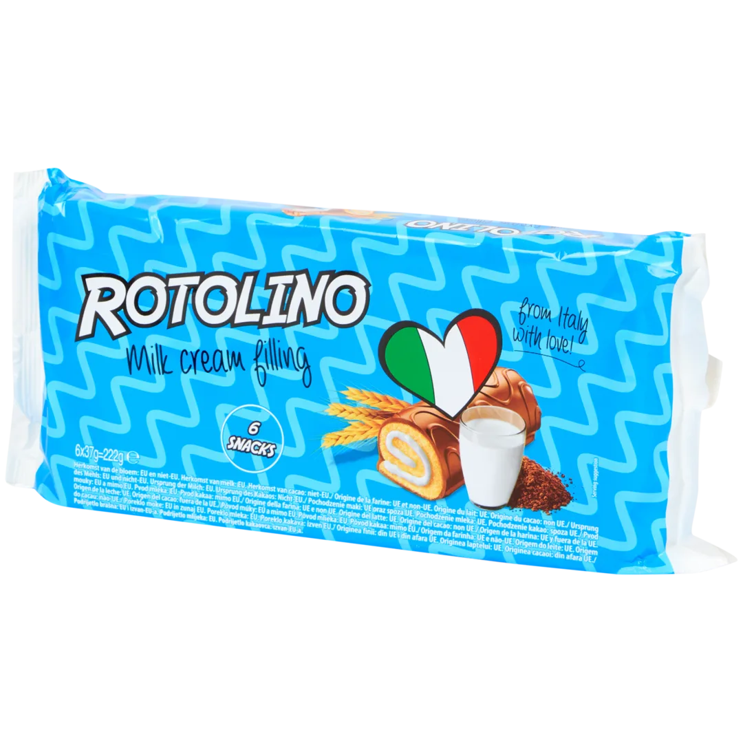 Rotolino con ripieno di crema al latte 1