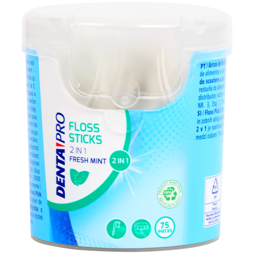 Dentapro Zahnseide-Sticks Fresh Mint