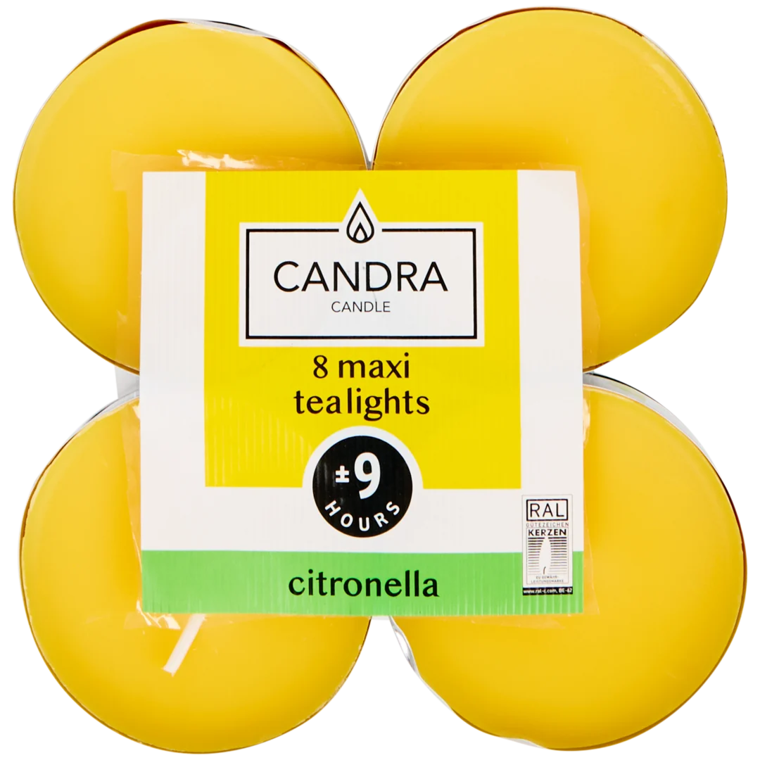 Candra Duftteelichter Citronella 2