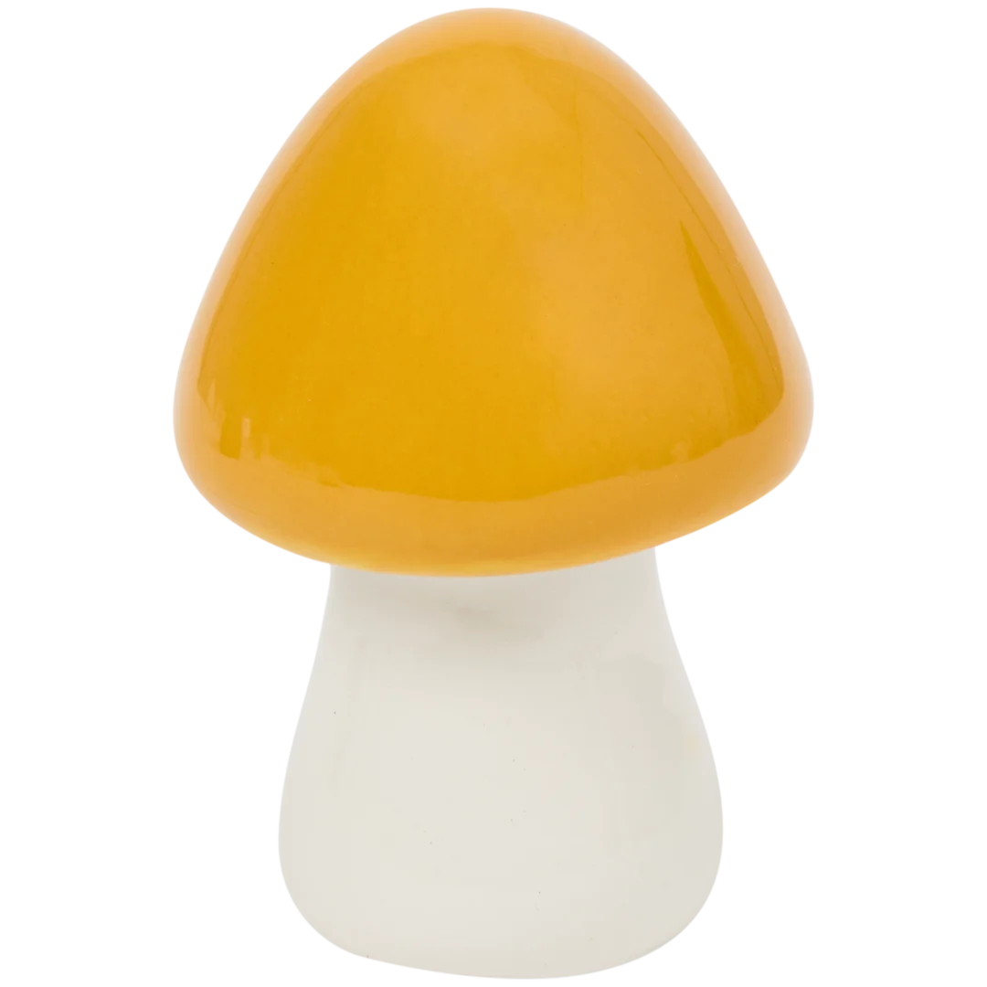 Statuetta autunnale in ceramica