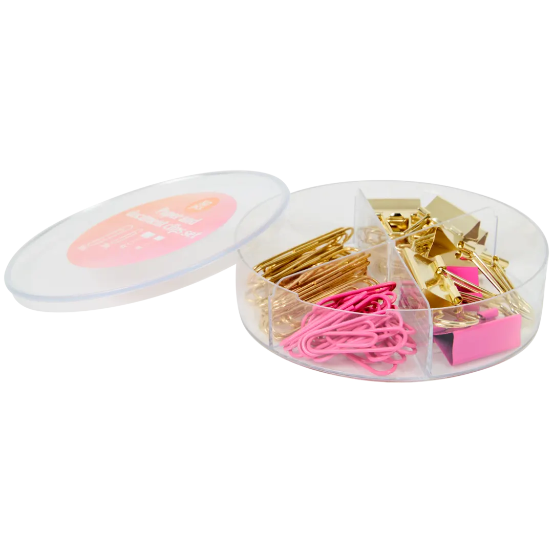 Pastel papier- en documentklemmen