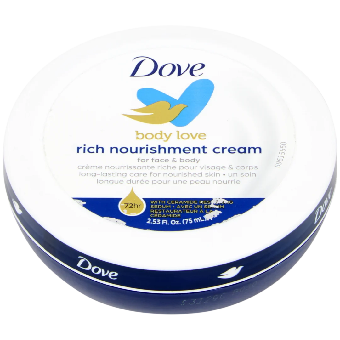 Crème visage et corps Dove Body Love