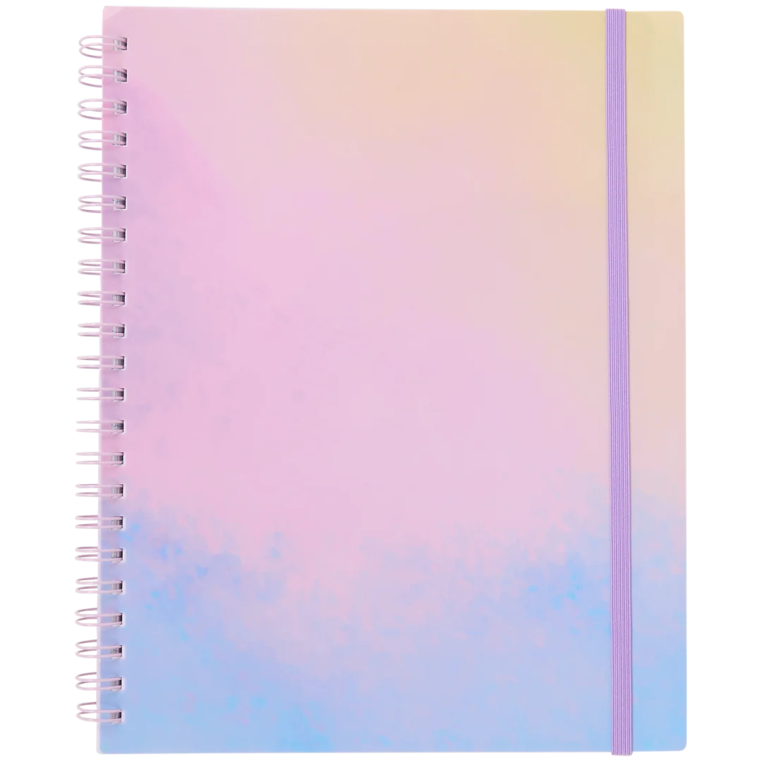 Bloco de notas Pastel A4
