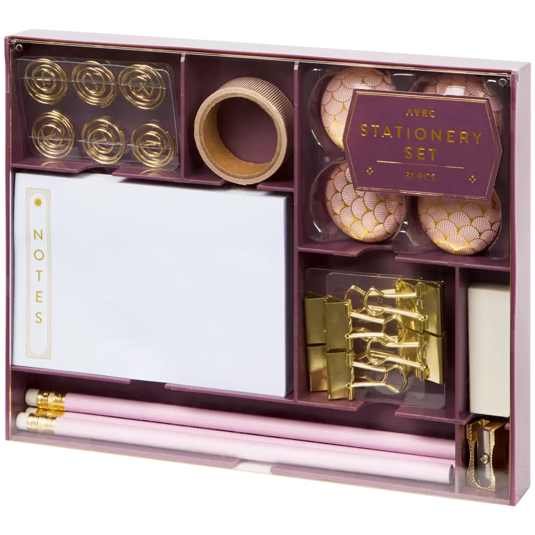 Kit de papeterie Avec
