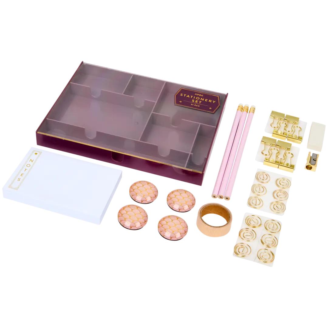 Kit de papeterie Avec