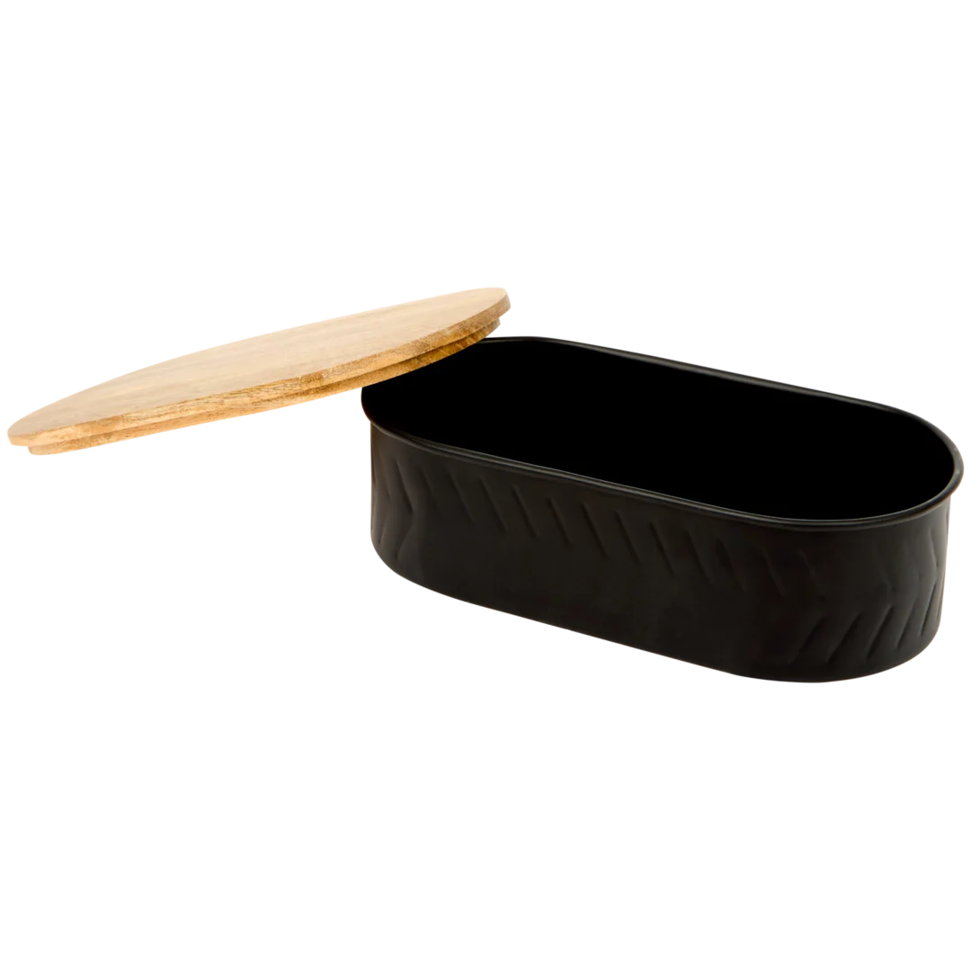 Aufbewahrungsbox mit Holzdeckel 4