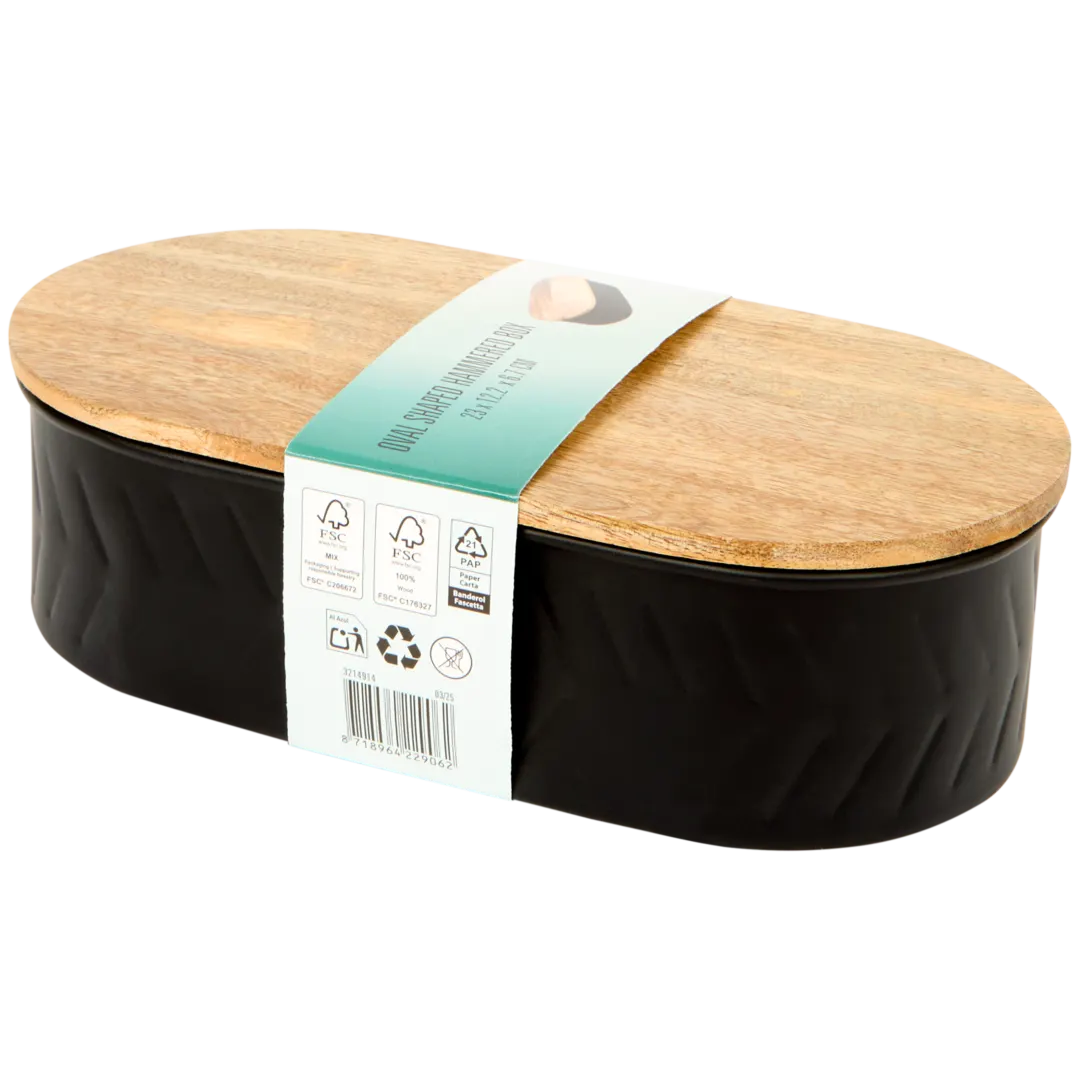 Aufbewahrungsbox mit Holzdeckel 5