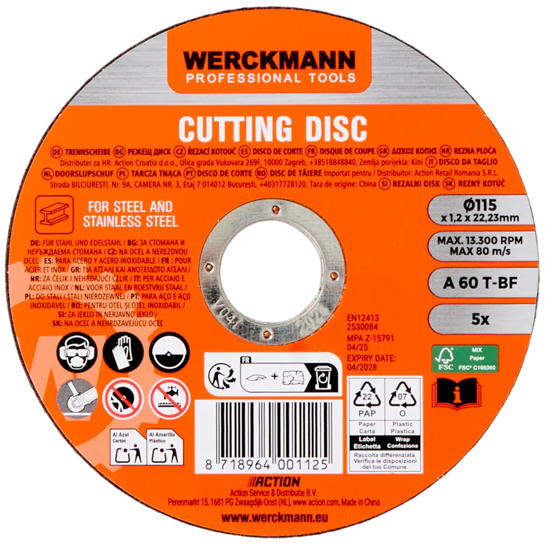 Werckmann doorslijpschijven