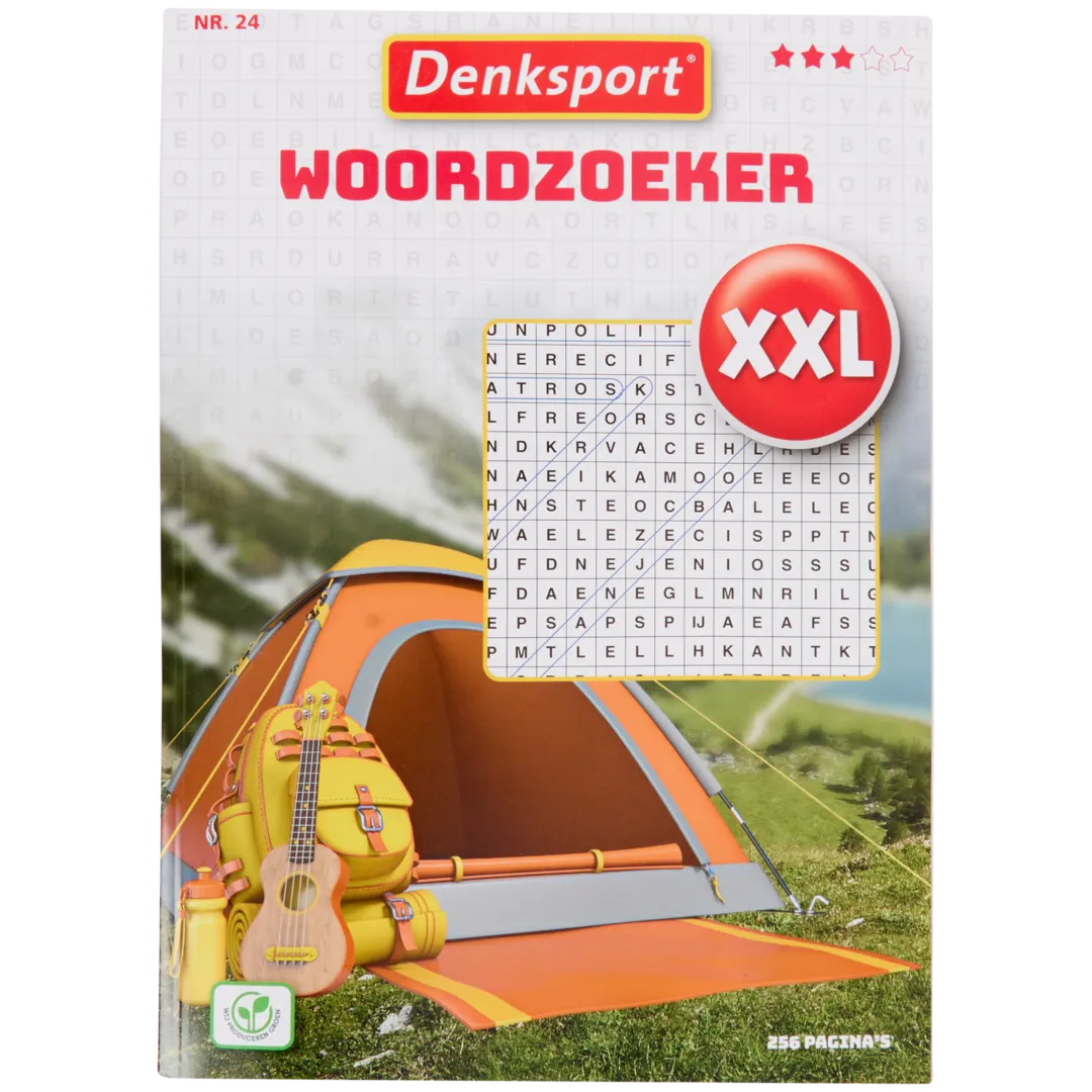 Denksport puzzelboek XXL