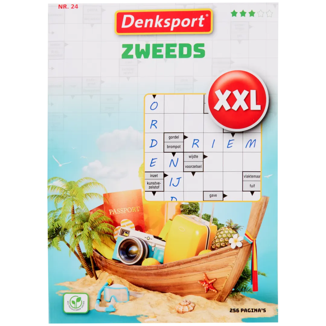 Denksport puzzelboek XXL