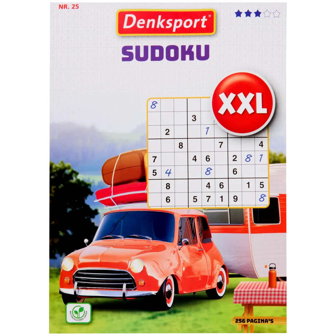 Denksport puzzelboek XXL