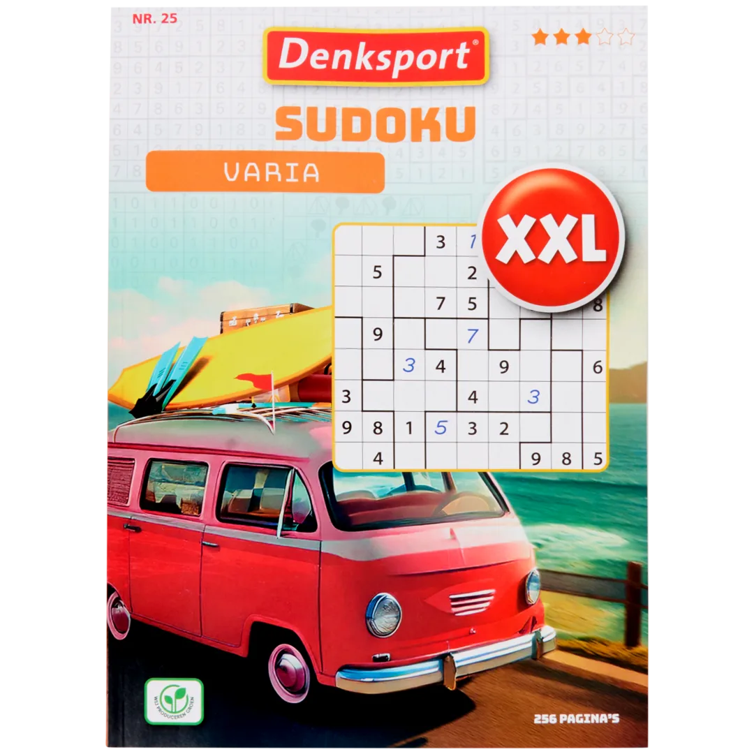 Denksport puzzelboek XXL
