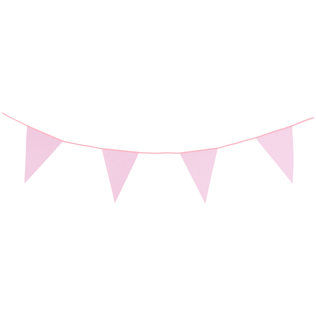 Bandierine con glitter Party Universe