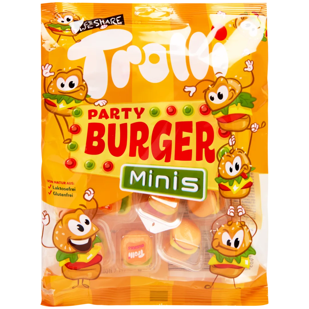 Party Burger Trolli Mini's
