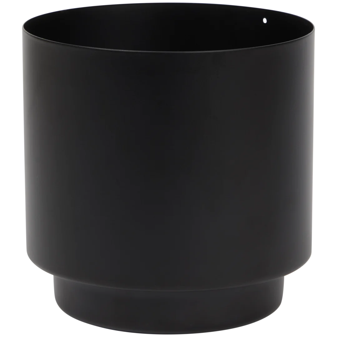 Blumentopf aus Metall