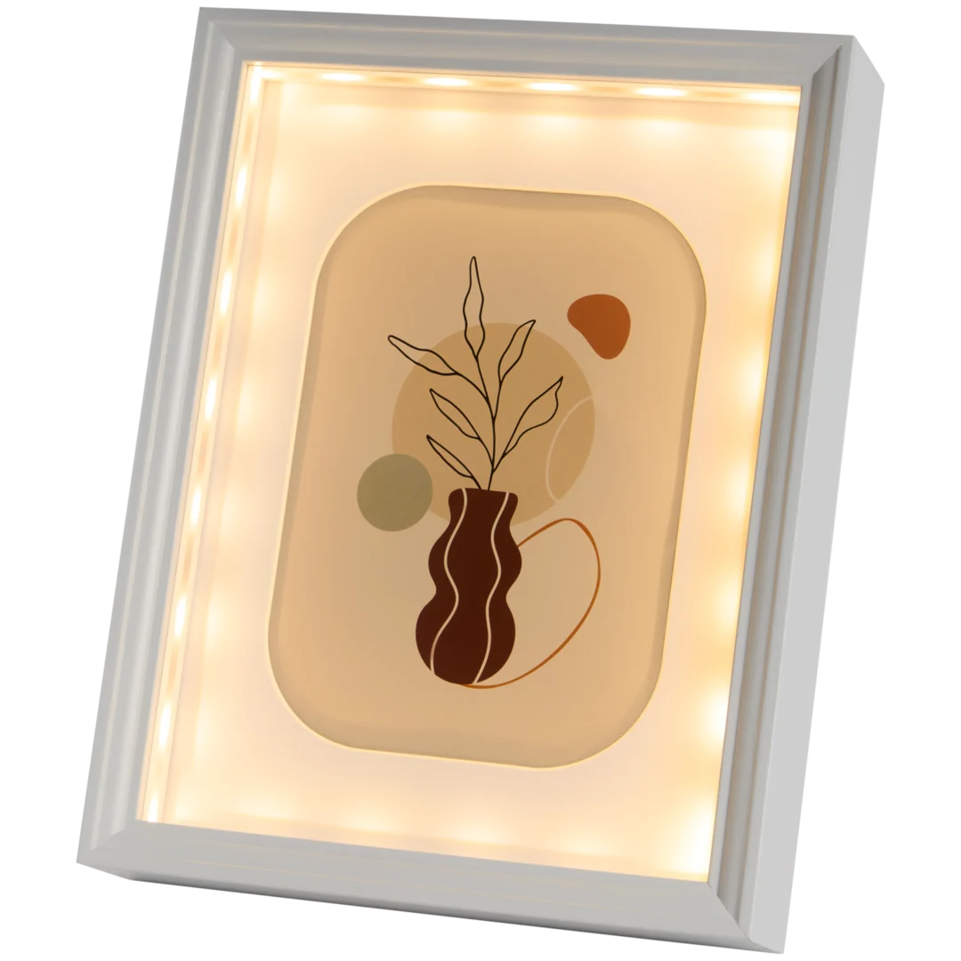 Bilderrahmen mit LED 1