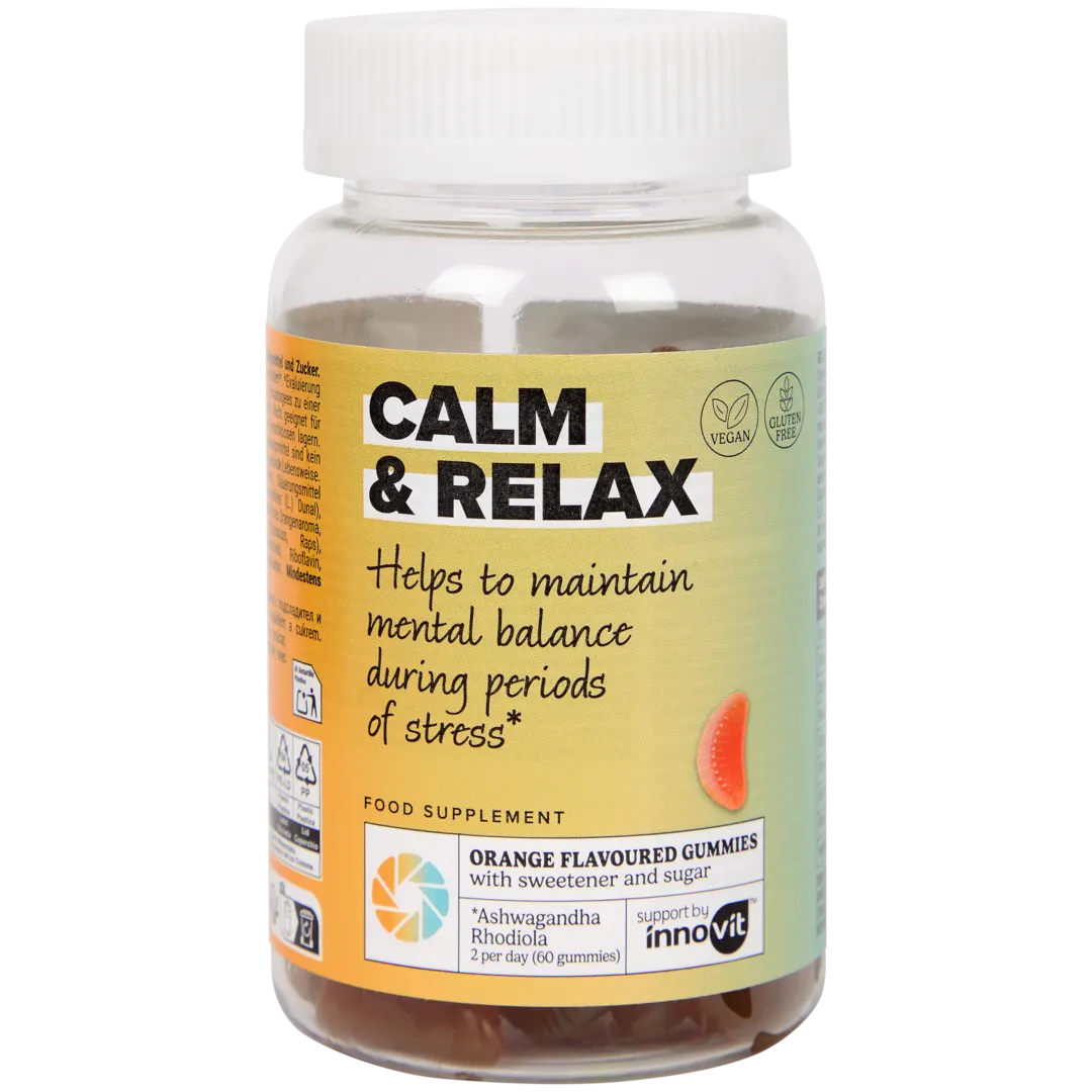 Żelki Innovit Calm & Relax Ashwagandha i Rhodiola