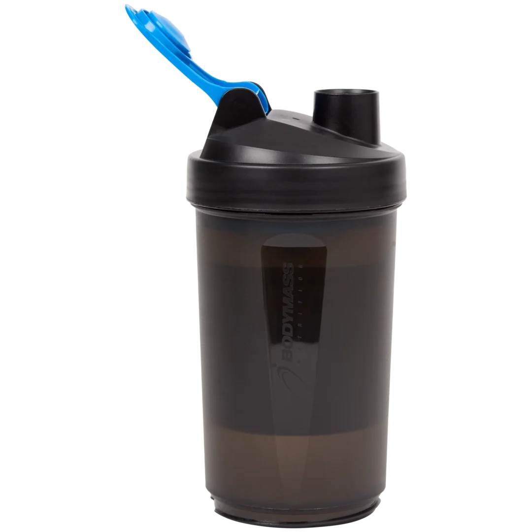 Bodymass shakebeker met compartimenten