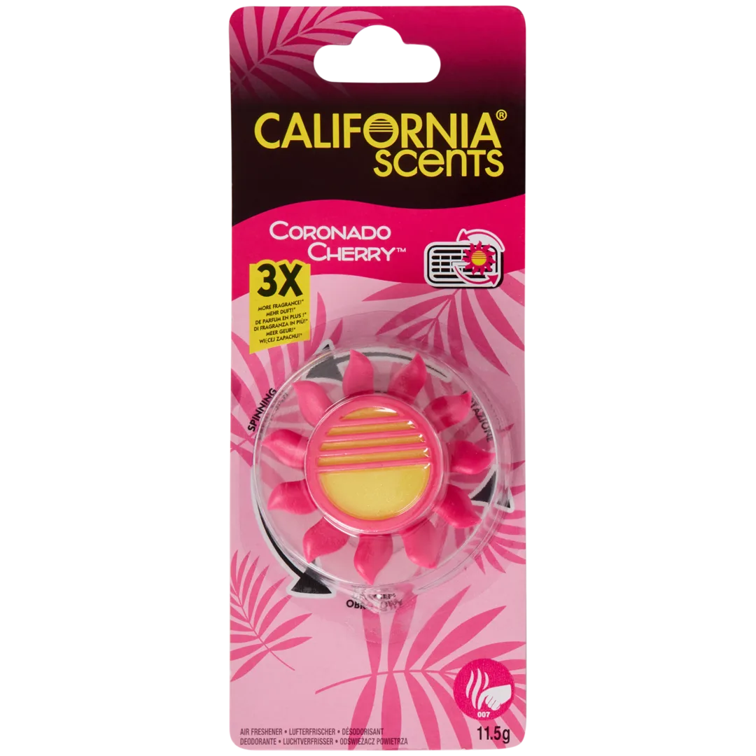 Obrotowy samochodowy odświeżacz powietrza California Scents