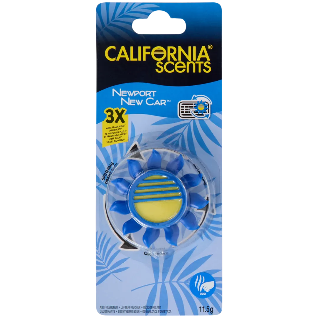 Obrotowy samochodowy odświeżacz powietrza California Scents