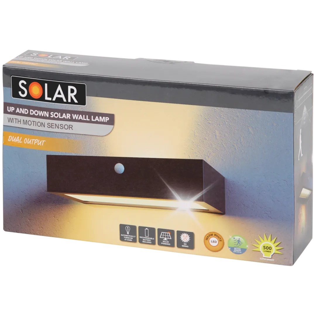 Lampa ścienna Up & Down Solar