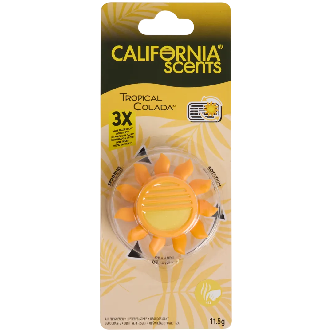 Obrotowy samochodowy odświeżacz powietrza California Scents